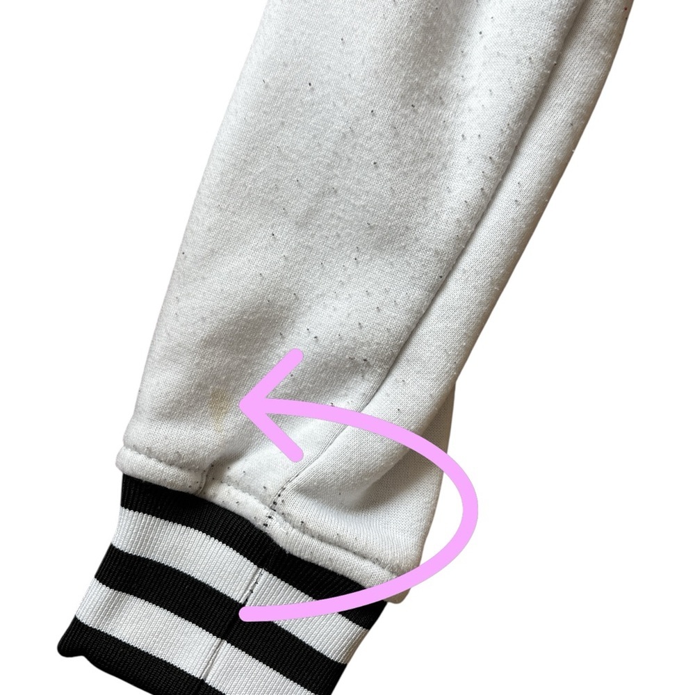 Brooklyn Cloth Black & White Striped Lined Jacket - Picture 6 of 6